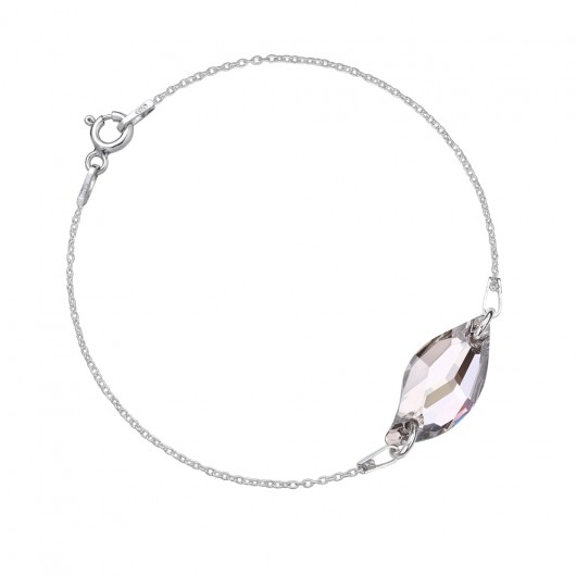 Kryształ swarovski na srebrnym łańcuszku Laoni
