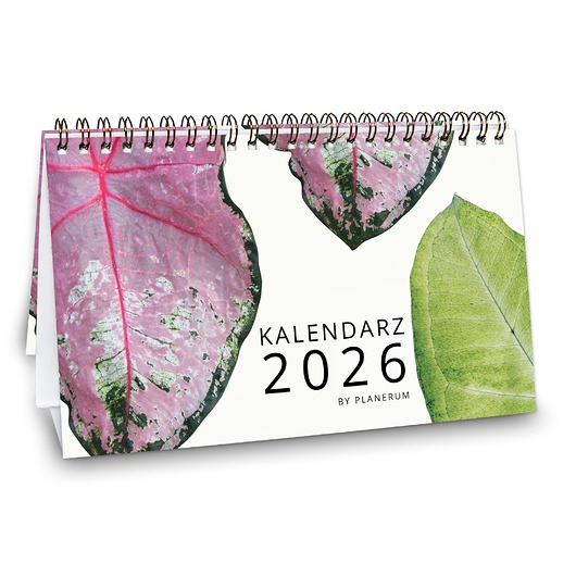 kalendarze i plannery Kalendarz biurkowy 2026 BOTANICAL na biurko wolnostojący