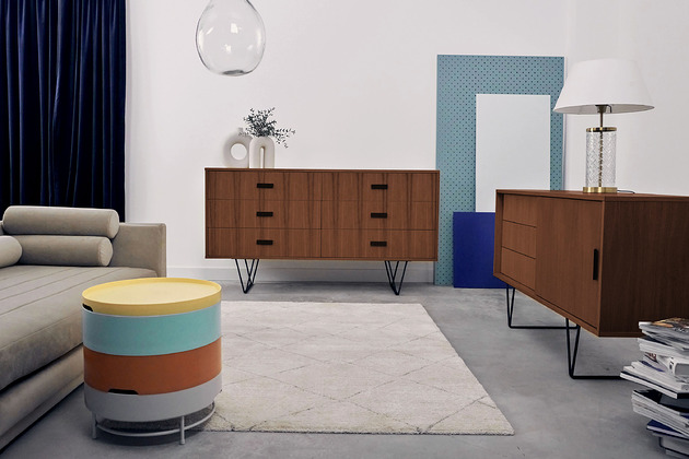 komody i szafki Komoda sideboard T-S13 sześć szuflad
