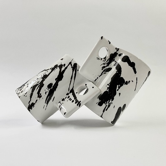 kubki Kubeczek #05 /white and black, 100ml/z serii Architecture