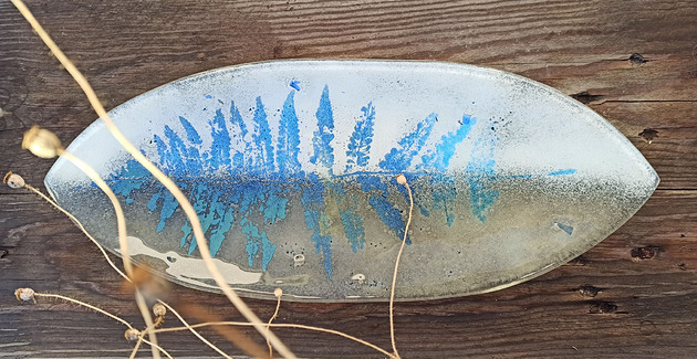 patery i talerze Patera łódka