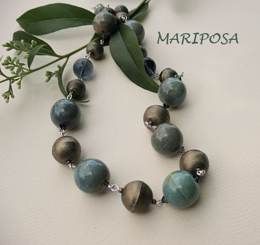ceramica porcelana exclusive I - naszyjnik mariposa