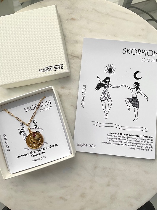 chokery Zodiac Soul Skorpion