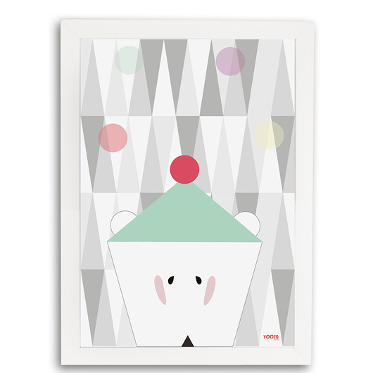 Miś - plakat Humpty Dumpty Room Decoration
