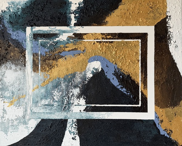 obrazy Obraz strukturalny abstrakcyjny To jak zakochanie się