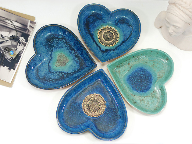 przechowywanie - różne Misa serce na stół, do łazienki, salonu