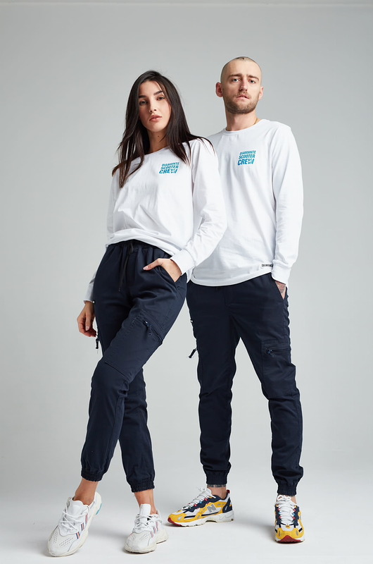 CREW - Jogger Cargo - Unisex - Granatowe Diamante