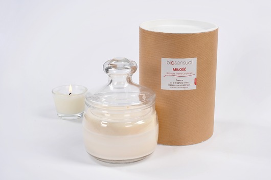 Świeca aromaterapeutyczna MIŁOŚĆ 500ml Biosensual