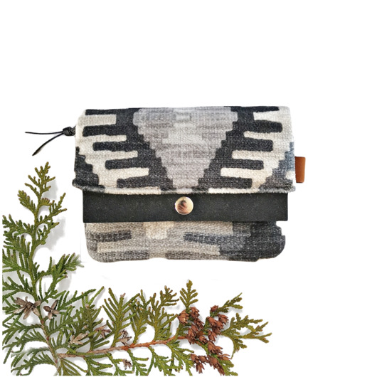 portfele damskie Portfel Boho Mini - AZTEC GRAY