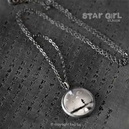 Star Girl Classic Obłoki - naszyjnik simple Ewa Saj Fotografie