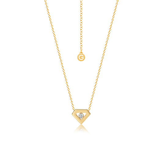 złote naszyjniki Naszyjnik diamond gold
