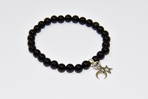 bransoletki z kamieni naturalnych Bransoletka Onyks Kamień naturalny