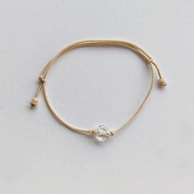 bransoletki na sznurku Serduszko bransoletka