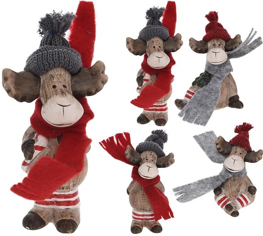 Figurka Renifer 4 szt. MIA home