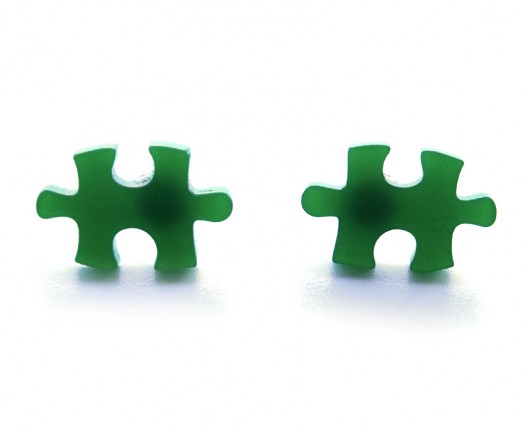 PuzzLove Mini / sztyfty / zielone Monika Roth