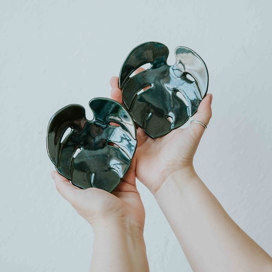 mydelniczki Mini Monstera Black Green