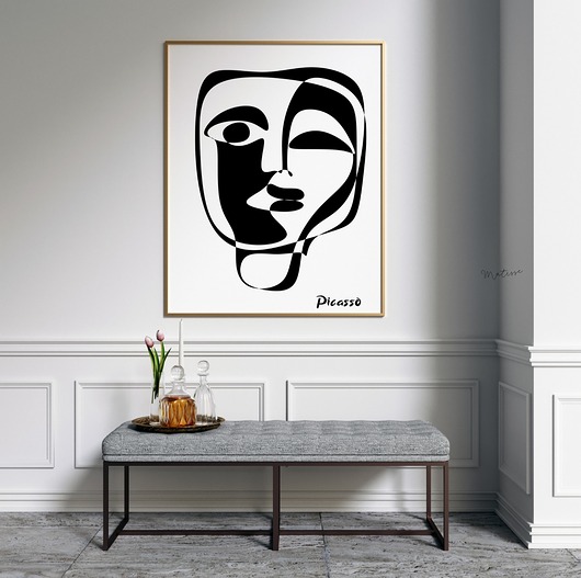 plakaty PLAKAT  dekoracyjny Picasso, abstrakcja
