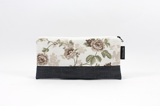 piórnik kosmetyczka jeans 03 shabby chic RękaProduction