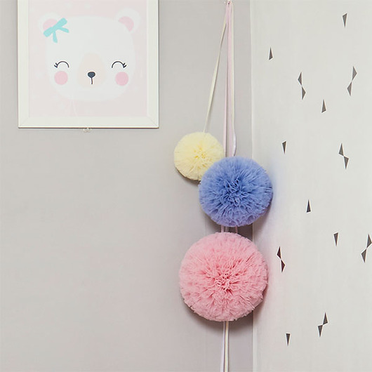 Pompon tiulowy – Lilac - Fiolet Fun with Mum