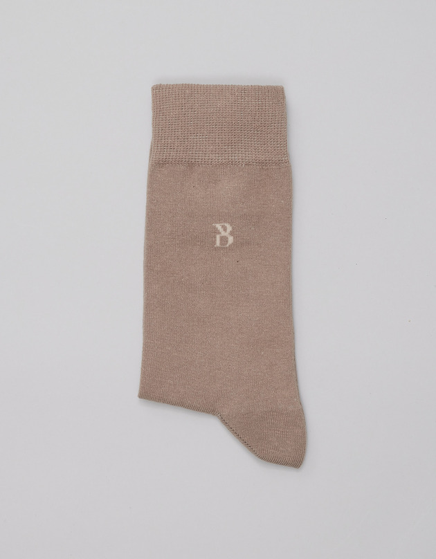 skarpetki męskie Skarpety męskie stretch cotton beżowe 40-45