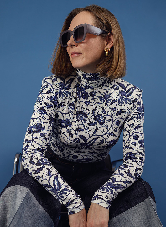 bluzki z długim rękawem damskie Golf blue