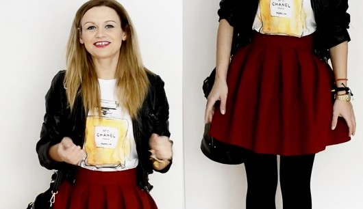T-shirt Przesiąknij mną CHANEL Chouette
