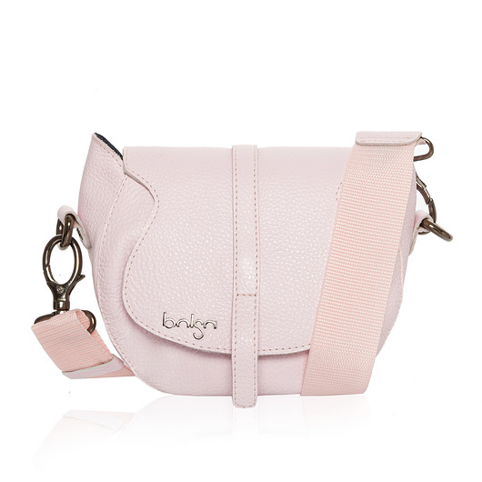 torby na ramię Torba skórzana Adda różowa marki Bolsa