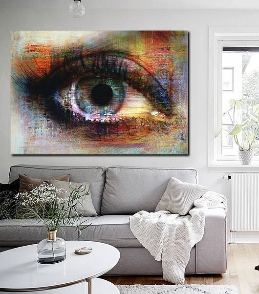 Eye - dekoracja ścienna Dekoracje PATKA Patrycja Kita
