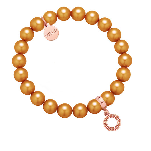 Bransoletka z pereł SWAROVSKI® CRYSTAL zawieszka SOTHO