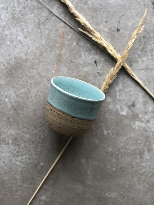 Ceramiczny kubek 200 ml Peppermint POTPOTSTUDIO