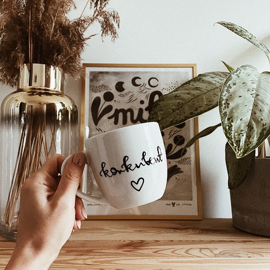 kubki KONKUBENT ręcznie malowany kubek 350ML