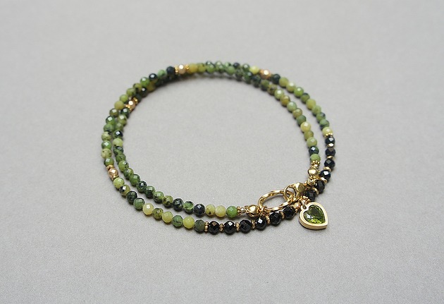 chokery Nefryt vol. 3  /choker/ naszyjnik /15.10.25/ - Szlachetna kolekcja