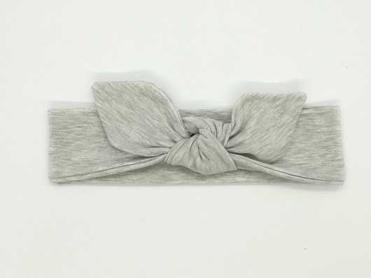 Opaska pin up Szarak bazik handmade