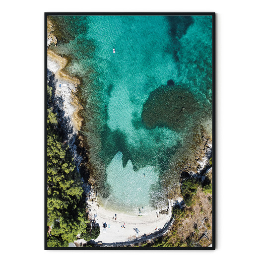 Plakat Chorwackie wybrzeże no. 7 myscandi