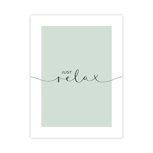 plakaty Just Relax Plakat