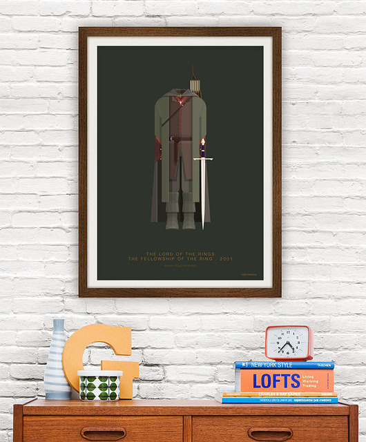 plakaty The Lord of the Rings - Aragorn - plakat 50x70 cm