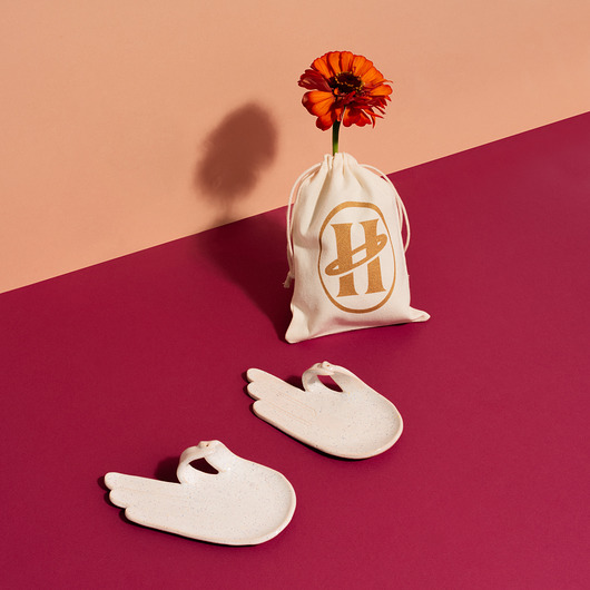 Podstawki pod kadzidełka Hand Confetti - podstawka ceramiczna na kadzidło i biżuterię
