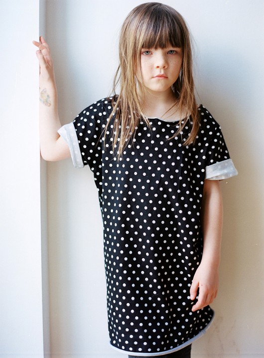 Sukienka oversized - Spring Kropki patkas