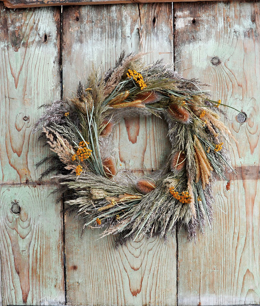 wianki Naturalny wianek boho