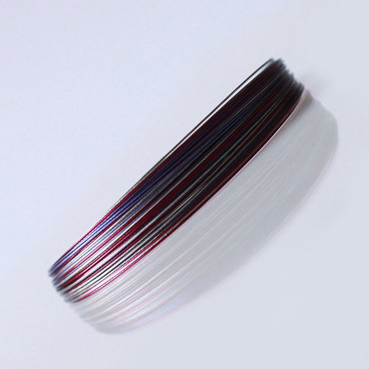 bransoletki - inne Denim Bordo Szarość Basic