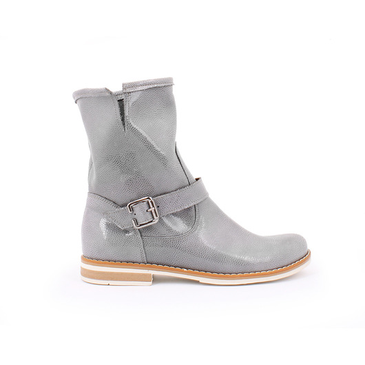 RĘCZNIE ROBIONE BOTKI ZAPATO 426 SZARY ŁAPKI Zapato