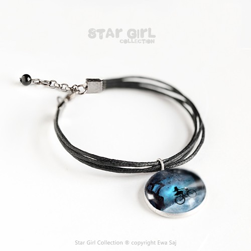 Star Girl i Rower - Boho chic Ewa Saj Fotografie