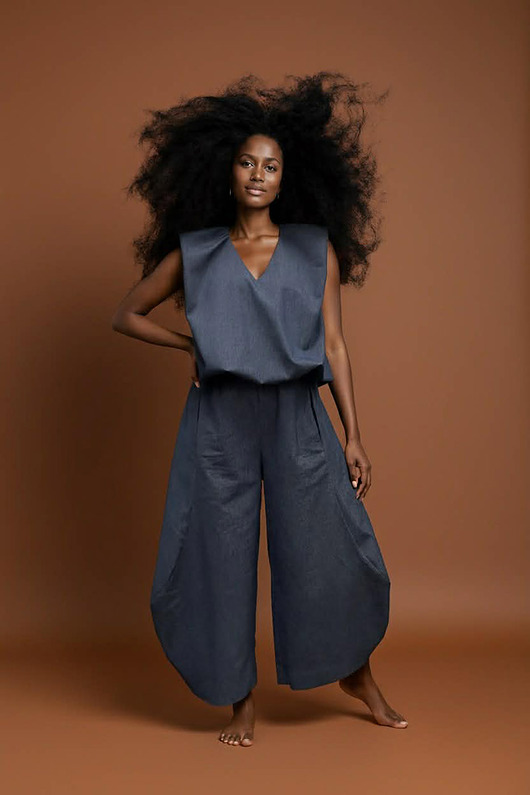 komplety damskie Komplet jeans - owy Mauii  i Donata