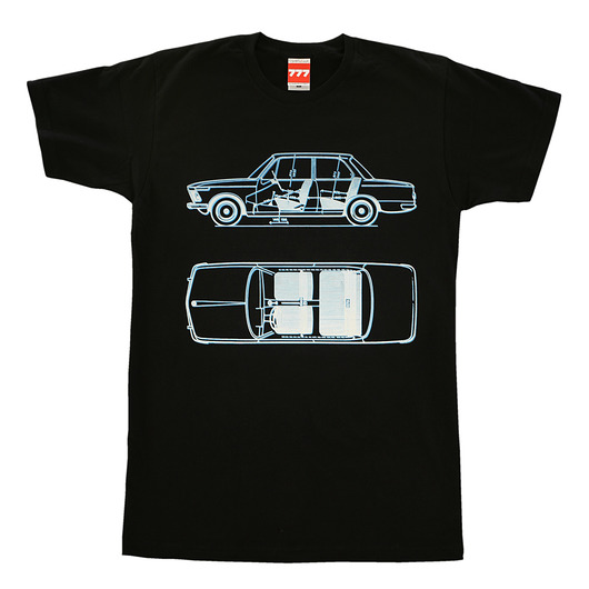 koszulka BMW 1602 / 2002 BLACK tshirt 777 Tshirts