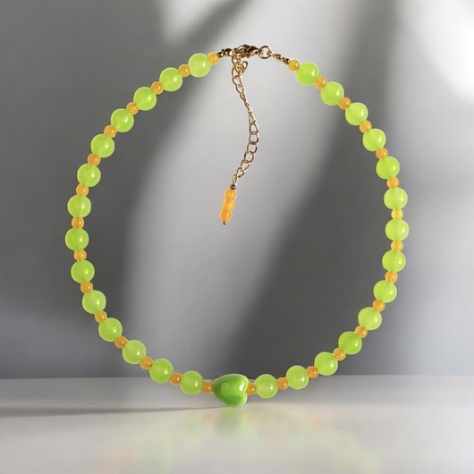 chokery Choker : summer collection : lime & lemon