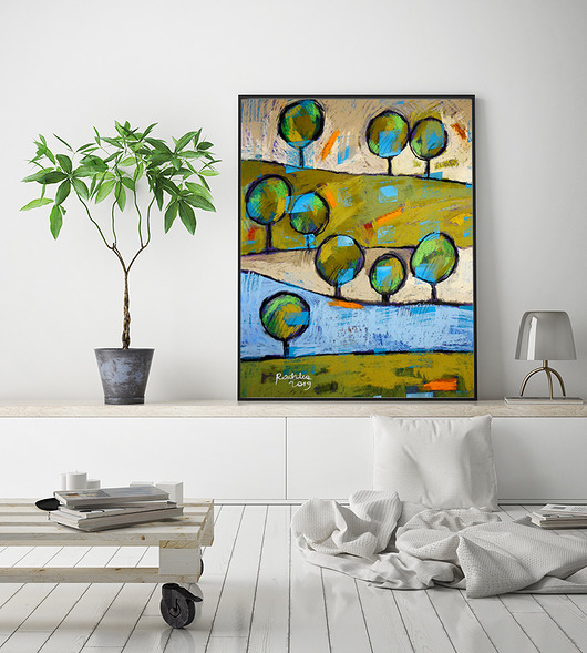 Weź koc - plakat 50x70 cm Katarzyna Radzka