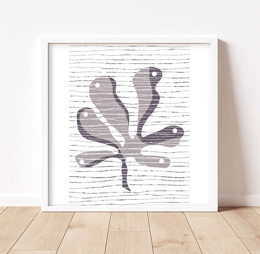 plakaty Plakat z liściem