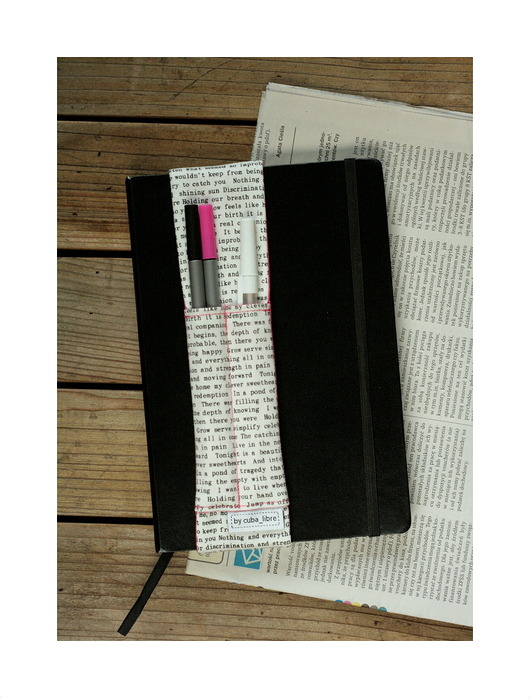 Piórnik na notes, kalendarz - Maszynopis cuba libre