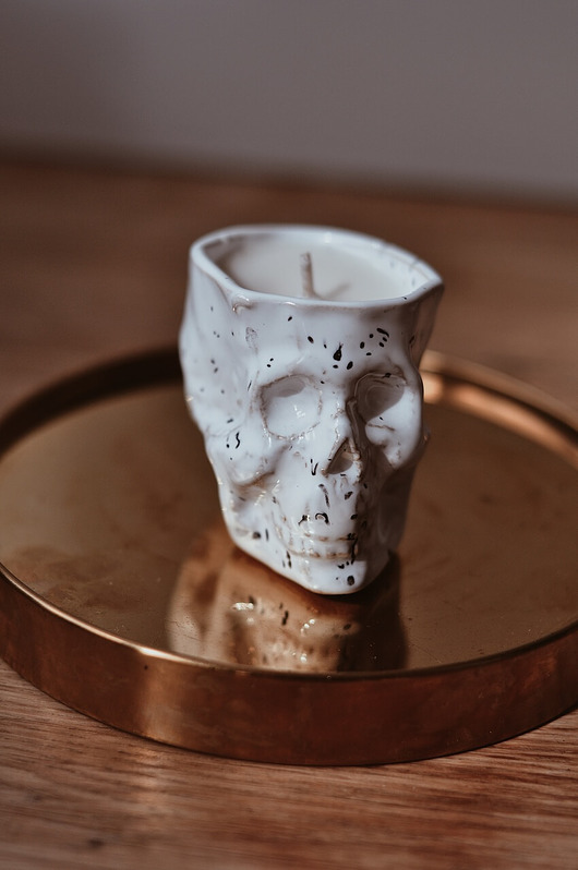 świece zapachowe Świeczka sojowa Skull Art 60 ml Jesienne Symfonia