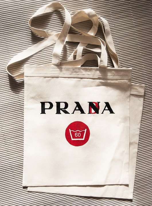 PRADA w wysokiej temperaturze - EKOtorba NieTakieSzmaty